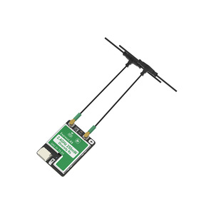 Récepteur professionnel double bande True Diversity IFLIGHT ELRS 2.4GHz/915MHz <span class=keywords><strong>Gemini</strong></span> à double antenne pour télécommande FPV ELRS - Product Image 2