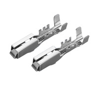 Conectores de Terminal de Resorte Cuadrado para Motocicleta de 2.8mm, Conectores Macho y Hembra, Terminales de Cable para Automoción