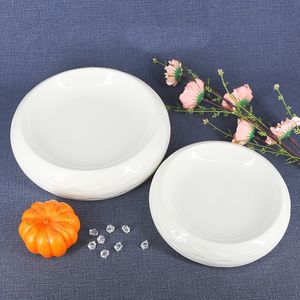 จานเสิร์ฟอาหารพลาสติกหนาสำหรับร้านอาหารพร้อมจานเนื้อยางซุปพาสต้า - Product Image 4