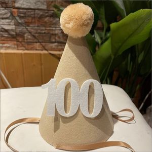 Ecológico reutilizable para niñas sombreros de tela feliz fieltro cumpleaños corona - Product Image 6