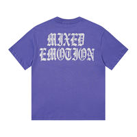 T-shirts de couple MIXED EMOTION en promotion, motif imprimé avec lettres dorées en feuille d'or