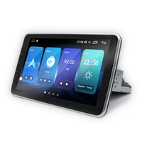 Radio de coche de buena calidad sistema Android pantalla giratoria de 10,1 pulgadas con CarPlay inalámbrico Android Auto GPS WIFI USB BT Player