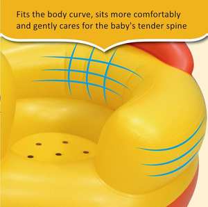 ที่นั่งเด็กแบบเป่าลมเก้าอี้เรียนรู้สำหรับเด็ก - Product Image 3