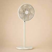 Ventilateur de circulation d'air électrique télécommandé de 12 pouces, 8 vitesses, silencieux, hauteur réglable, moteur BLDC, pied en bois, pour refroidissement intérieur