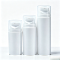 Emballage cosmétique de luxe 30ml 50ml 100ml Huile pour le visage Hydratant Sérum à la vitamine C Crème pour les yeux Flacon pompe sans air en plastique