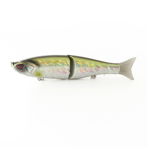 Leurre de pêche à la truite coulant en deux sections – Leurre souple réaliste multi-sections de 17,8 <span class=keywords><strong>cm</strong></span> de long, <span class=keywords><strong>62</strong></span> grammes, leurre dur de grande <span class=keywords><strong>taille</strong></span> pour la rivière - Product Image 1