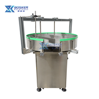 Machine d'alimentation automatique en bouteilles BSK-LP01, plateau tournant, 800 mm, 1000 mm, bouteilles rondes, machine d'accumulation de table