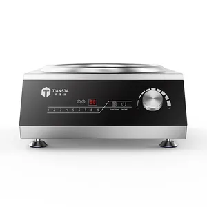 Factory Direct 3500W Concave Induction For Wok Cooker