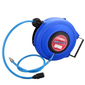 Carrete de Manguera Reforzado Portátil para Montaje en Pared, Carrete de Manguera para Lavado de Autos, Equipo de Lavado a Presión, Carrete de Manguera de Aire Retráctil Automático 1.6Mpa - Product Image 6
