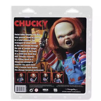 Poupée articulée NECA Child's Play Chucky avec greffe de cheveux, modèle standard
