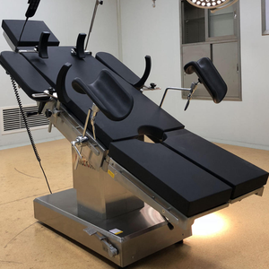 Table d'opération électrique en acier inoxydable pour neurochirurgie, urologie, certifiée CE, lit chirurgical multifonctionnel - Product Image 1