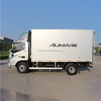 Nouveau Foton 4*2 LHD RHD 230HP 3ton 5ton 8ton 12ton diesel camion réfrigéré Mobile Cooling Van Freezed Cargo pour la nourriture