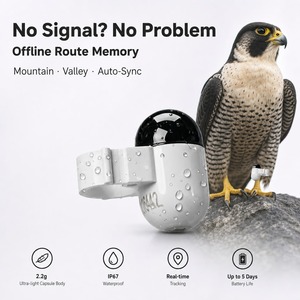 เครื่องติดตาม GPS ขนาดเล็กน้ำหนักเบาสำหรับนกพิราบ พร้อมวงแหวน GPS น้ำหนัก 2.2 กรัม ตัวเรือนกันน้ำ IP67 สำหรับใช้ในช่วงแข่งขัน - Product Image 1