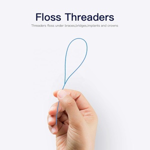 <span class=keywords><strong>Fil</strong></span> de Nylon de haute qualité <span class=keywords><strong>fil</strong></span> <span class=keywords><strong>dentaire</strong></span> enfileur nettoyage des dents avec des accolades ponts Implants dispositifs orthodontiques - Product Image 2