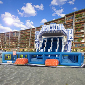 Directo <span class=keywords><strong>de</strong></span> fábrica inflable océano tobogán <span class=keywords><strong>de</strong></span> agua Combo barato PVC juego <span class=keywords><strong>de</strong></span> salto con piscina y soplador enviado por <span class=keywords><strong>mar</strong></span> - Product Image 1