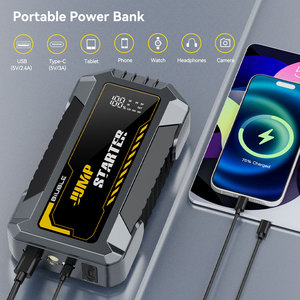 <span class=keywords><strong>Chargeur</strong></span> de <span class=keywords><strong>batterie</strong></span> multifonction <span class=keywords><strong>professionnel</strong></span> 3000A et démarreur de saut pour voitures camions motos technologie de démarrage de voiture intelligente - Product Image 5