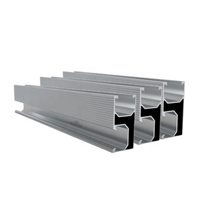 Soportes de Montaje de Aluminio Anodizado para Techos Solares FarSun, Rieles de Soporte para Paneles Solares - Product Image 3