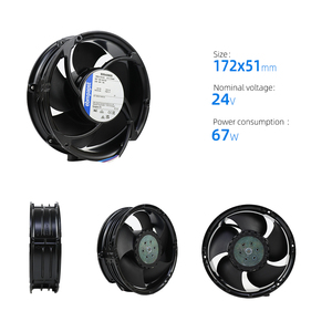 Ebm- 6314/2 tdhhp พัดลมระบายความร้อน DC ขนาดกะทัดรัดประสิทธิภาพสูงลูกปืน24V ไฟฟ้าที่เชื่อถือได้สำหรับอุตสาหกรรมอิเล็กทรอนิกส์ - Product Image 4