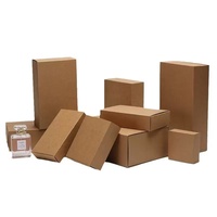 Boîte à tiroir pliable personnalisée en papier kraft avec fenêtre en PVC dépoli transparent pour savon, artisanat, cadeaux, emballage – Plusieurs tailles disponibles