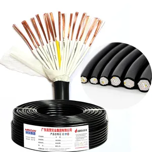 PVC Coated 1.5Mm2 Multic Core Stranded Copper Electric Cable Stranded Wiring Electrical Conductor Wire for City Lighting