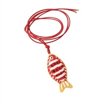Parure de bijoux étanche pour femme, collier et boucles d'oreilles en résine acrylique colorée, motif poisson tropical, idéale pour les vacances à la plage – Collection été très prisée
