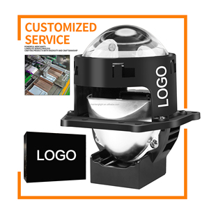 Khuyến mãi nóng: Đèn sương mù <span class=keywords><strong>LED</strong></span> Bi-<span class=keywords><strong>led</strong></span> 3 inch 100W 20000LM tích hợp quạt làm mát, bộ lắp đặt đèn pha <span class=keywords><strong>LED</strong></span> cho ô tô - Product Image 2