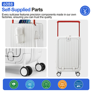 Mala de Viagem Rígida SOKOK com Rodinhas Alça Larga Carregador Grande Capacidade Durável Mais Vendida - Product Image 4