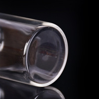 Vente en gros 50ml 60ml 90ml 120ml 150ml 200ml 240ml Bouteille transparente à la dérive Bouchon de liège Bouteille en verre Bouteille capsule de souhait