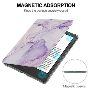 Étui en cuir TPU Bojin 2024 avec fonction de veille automatique magnétique, fin, élégant, protection parfaite pour tablette <span class=keywords><strong>Kindle</strong></span> <span class=keywords><strong>Paperwhite</strong></span> 12e génération - Product Image 3