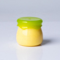 Mini pot en plastique brillant de 6g, pot à miel mignon, conteneur vide pour masque pour les lèvres, emballage d'échantillon de crème pour soins de la peau