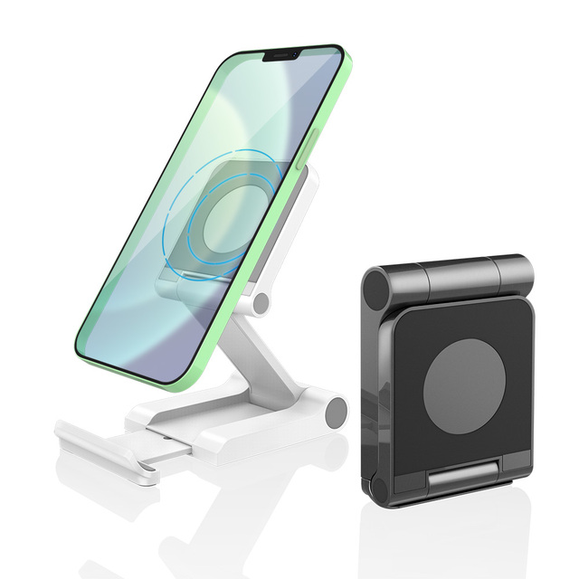Latest Adjustable Foldable Office Home Magnetic Tablet Phone Stand Desktop Phone Bracket