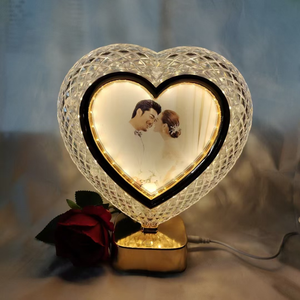 Ánh Sáng Sang Trọng Tiên Tiến <span class=keywords><strong>Dual</strong></span>-Mục Đích Cảm Ứng Pha Lê Đèn Thân Thiện Với Môi Khung Ảnh Cho Sạc Và Plug-Trong - Product Image 2