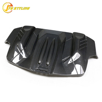 Couvre-moteur M5 en fibre de carbone sèche pour BMW F10 F06 F12 F13, garniture de capot moteur avant extérieur, remplacement de kits de carrosserie automobile 2012-2016