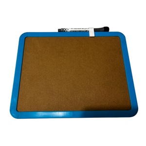 <span class=keywords><strong>Pizarra</strong></span> <span class=keywords><strong>Blanca</strong></span> de Doble Cara <span class=keywords><strong>No</strong></span> Magnética para Niños con Marco de TPE Suave al Tacto de Grado Alimenticio - Product Image 4
