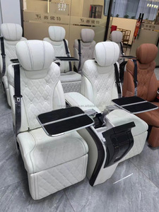 Luxueux canapé-lit VIP Van Seat Convention et cloison grand écran TV pour Van MPV MercedesBenz VCLASS/V260/VITO/w447 - Product Image 6