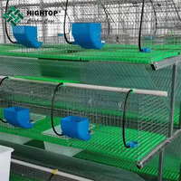 Cages d'Élevage de Lapins en Fil d'Acier Doux Q235 à Haute Résistance pour Fermes au Kenya