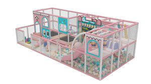 บ้านเด็กเล่นแบบนุ่มอุปกรณ์สนามเด็กเล่นในร่มพร้อมโปรเจคเตอร์ปราสาทซุกซนสำหรับเด็กวัยหัดเดินสนามเด็กเล่นสวนสนุก - Product Image 5