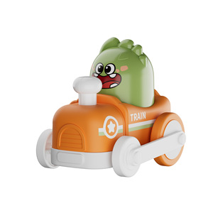 Train jouet en plastique à pousser pour rétracter la poulie, pour enfants de 4 à 6 ans, cadeau éducatif pour garçons - Product Image 2
