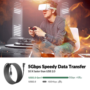 Oem 5m <span class=keywords><strong>c</strong></span>áp USB 15ft gó<span class=keywords><strong>c</strong></span> bên phải USB Type-<span class=keywords><strong>C</strong></span> 3.0 <span class=keywords><strong>c</strong></span>áp tố<span class=keywords><strong>c</strong></span> độ cao 5Gbps truyền dữ liệu mà không <span class=keywords><strong>c</strong></span>ần Repeater dây Tether cho VR máy ảnh - Product Image 3