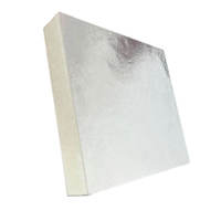 Panneaux de gaine de ventilation pré-isolés 20 mm, isolation en mousse rigide de polyuréthane pour climatisation, panneau PU, conduits de CVC