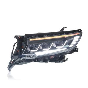 Para Toyota LAND CRUISER PRADO 2018-2020, accesorios de coche de alta calidad, faro delantero LED, montaje de luz - Product Image 3