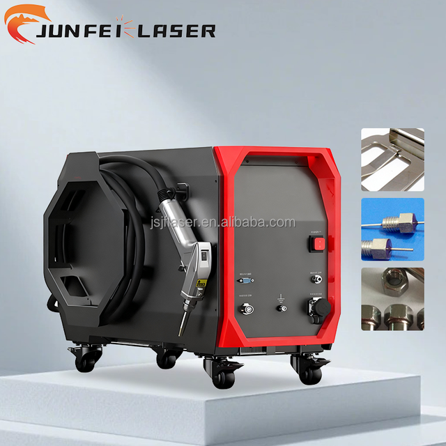 JUNFEI Wholesale Soldadora Laser 1000W 1500W Hand Held Portable Laser Welder Equipments for Procesamiento De Metales De Laminas