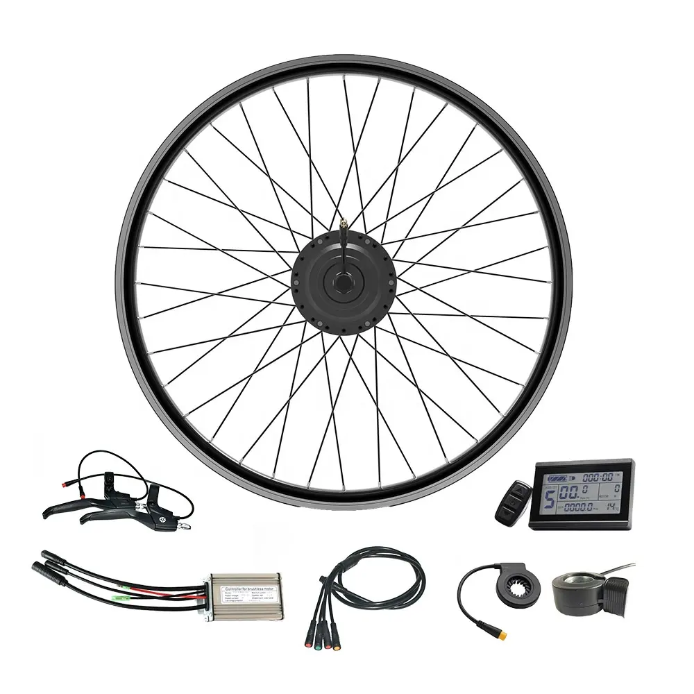 20 26 Vorderrad Hinterrad Elektro fahrrad DIY Elektro fahrrad Umbau 36V 250W 350W Naben motor Kit