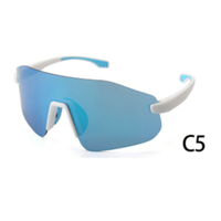 Lunettes de soleil de sport polarisées UV400 sans monture Perfect Quest P36KC06-13A, résistantes aux chocs, monture TR90, coupe-vent, directement de l'usine