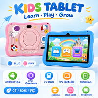 Tablet Android Desain Baru, Wifi, 2GB 32GB, Tablet Edukasi untuk Anak-Anak