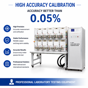 YY-1893 DIN Rail Energy <b>Meter</b> Calibration System CT Connected <b>Meter</b> Testing Equipment Wide Current Output Range - Product Image 4