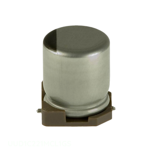 Distribuidor Autorizado, Condensador SMD de Aluminio UUD1C221MCL1GS de 220 uF, 20%, 16V, Montaje en Superficie - Product Image 1