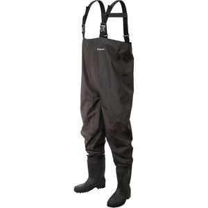 Vadeadores de pesca de primera calidad para hombre Rana II PVC impermeable pesca Bootfoot pecho Wader neopreno y nailon con suela de goma - Product Image 2