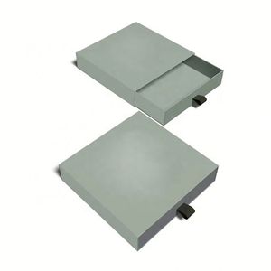 Custom Sliding Drawers Luxury Jewelry Packaging <b>Paper</b> Gift Box for Earring Jewelry Package with Logo Drawer <b>Paper</b> Box - Product Image 3