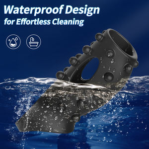 هزاز القضيب كم حلقة الديك ، زوجين الكبار لعبة جنسية للرجال النساء ، هزاز حلقة القضيب للخصيتين ز تحفيز البقع - Product Image 3